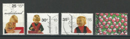 Niederlande NVPH 1020-22, 1025 , Mi 1001-03, 1006 O - Used Stamps
