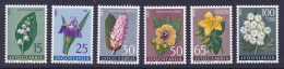 Yugoslavia 1963 Flora Flowers Medical Plants Convallaria Majalis Iris Polygonum Bistorta  .. Carum Carvi, Set MNH - Medicinal Plants