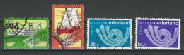 Niederlande NVPH 1028-31 , Mi 1009-12 O - Usados