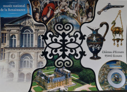 Carte Postale "Cart'Com" (2006) Musée National De La Renaissance - Château D'Ecouen (95) Ecouen - Musei