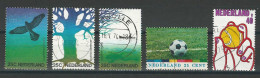 Niederlande NVPH 1043-45, 1050-51 , Mi 1023-25, 1030-31 O - Used Stamps