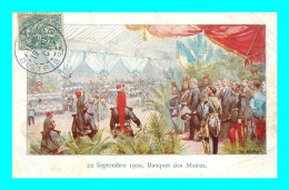 A927 / 653  22 Septembre 1900 Banquet Des Maires - Ereignisse