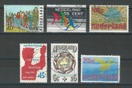 Niederlande NVPH 1092-97 , Mi 1077-82 O - Used Stamps