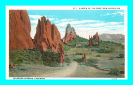 A912 / 077 COLORADO Colorado Springs Garden Of The Gods From Hidden Inn - Autres & Non Classés