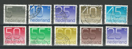 Niederlande NVPH 1108-16, 1110c , Mi 1065-69A + O - Used Stamps