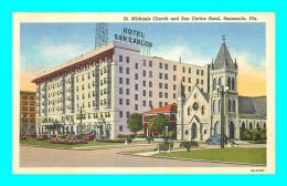 A924 / 335 PENSACOLA St Michaels Church And San Carlos Hotel - Pensacola