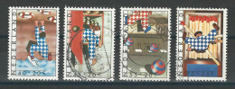 Niederlande NVPH 1146-49 , Mi 1109-12 O - Usados