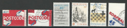 Niederlande NVPH 1151-52, 1157-60 , Mi 1113-14, 1118-22 O - Gebraucht