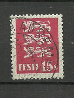 ESTLAND ESTONIA 1936 O PAADREMAA AG Michel 106 - Estland