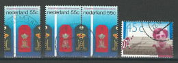 Niederlande NVPH 1165-66 , Mi 1126-27 O - Gebraucht