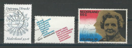 Niederlande NVPH 1172-74 , Mi 1133-35 O - Used Stamps
