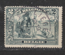 COB 146 Oblitération Centrale LIEGE 1A - 1915-1920 Alberto I