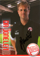 Fußball-Autogramm AK Dr. Michael Joneleit Offenbacher Kickers 13-14 Hamburger SV HSV Löwen Frankfurt Am Main FC Basel - Autogramme