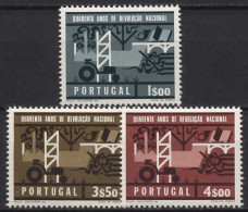 Portugal 1966 40. Jahrestag Des Militärputsches 1003/05 Postfrisch - Neufs