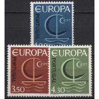 Portugal 1966 Europa CEPT Segelboot 1012/14 Postfrisch - Neufs