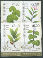 Hongkong 2001 Heilpflanzen 1002/05 Postfrisch - Unused Stamps