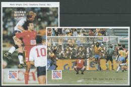 Sierra Leone 1993 Fußball-WM In Den USA Block 240/41 Postfrisch (C28448) - Sierra Leone (1961-...)