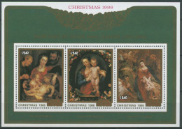 Cook-Inseln 1986 Weihnachten Gemälde V. Rubens Block 172 Postfrisch (C28627) - Cook