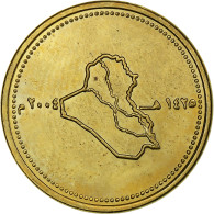 Iraq, 50 Dinars, 2004, Brass Plated Steel, SPL, KM:176 - Iraq