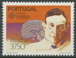 Portugal 1983 Europa CEPT Große Werke Neurologe Moniz 1601 Postfrisch - Neufs