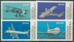 Portugal 1982 LUBRAPEX Flugzeuge 1577/80 Postfrisch - Neufs
