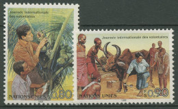 UNO Genf 1988 Tag Des Entwicklungshelfers Landwirtschaft 167/68 Postfrisch - Unused Stamps