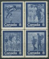 Kanada 1974 Olympia Sommerspiele'76 Montreal Breitensport 551/54 ZD Postfrisch - Neufs