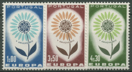 Portugal 1964 Europa CEPT Blume Blütenblätter 963/65 Postfrisch - Neufs