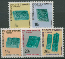 Elfenbeinküste 1968 Portomarken Gewichte P 29/33 Postfrisch - Côte D'Ivoire (1960-...)