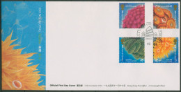 Hongkong 1994 Meerestiere Korallen 728/31 FDC (X99295) - FDC