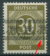 Bizone 1948 Kopfsteh. Bandaufdruck Aufdruckfehler 63 Ib K AF PII Postfr. Geprüft - Mint