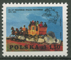 Polen 1974 Weltpostverein UPU Postkutsche 2308 Postfrisch - Nuevos