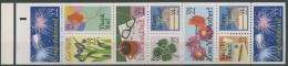 USA 1987 Grußmarken Blumen 1873/80 Markenheftchen MH 115 Postfrisch (C62346) - 1981-...