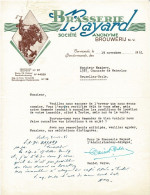 Lettre - Brasserie Bayard Brouwerij à Termonde - - 1950 - ...