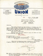 Lettre - Brasseries & Malteries Union à Jumet - - 1950 - ...