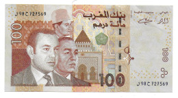 (Billets). Maroc. Morocco. 100 Dirhams 1423 2002. N°98 727569. P 70. Sign. TTB - Morocco