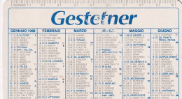 Calendarietto - Gestetner - Agenzia Alessandro Boselli - Trieste - Anno 1996 - Petit Format : 1991-00