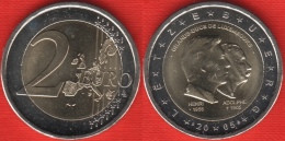 Luxembourg 2 Euro 2005 "50th Birth. Of Grand Duke Henri" BiMetallic UNC - Lussemburgo