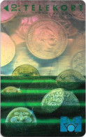 Denmark - Fyns - Moentsystem A-s, Coins Hologram Issue #4 - TDFP021.3 - 12.1993, 3.000ex, 10kr, Used - Danemark