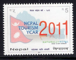 Nepal 2010 Serie 1v National Tourism Year 2011 MNH - Nepal