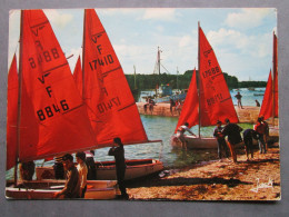 CP 29  Finistère L'ILE TUDY - Départ De REGATES Au Port , Voiliers école De Voile 1970 - Ile Tudy