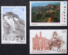 España Spain  2000  Patrimonio Mundial De La Humanidad  Mi 3562/64  Yv 3296/98  Edi 3729/31  Nuevo New MNH ** - Unused Stamps