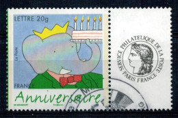 2006 N 3927A BABAR VIGNETTE CERES OBLITERE CACHET ROND #234# - Oblitérés