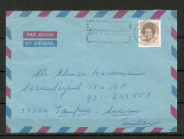 NEDERLAND 1989 O SITTARD Air Mail Cover To Finland Advertising Propaganda Cachet - Covers & Documents