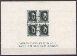 DEUTSCHES REICH - MICHEL BL 8 - SONDERSTEMPEL - MNH**VF - Blocks & Kleinbögen