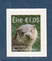 Eire, Irlande, **, Yv 2138, Mi 2139, SG 2276, Loutre D'Europe Ou Loutre Européenne (Lutra Lutra), - Ungebraucht