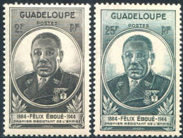 GUADELOUPE - Gouverneur Général Félix Éboué (1884-1944) - Neufs