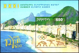 Armenia 2016 "XXXI Summer Olympic Games In Rio De Janeiro 2016" SS Quality:100% - Armenien