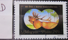 HUNGARY ~ 1981 ~ S.G. NUMBER 3380, ~ 'LOT D' ~ HUNTING. ~ VFU #03274 - Used Stamps