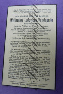 Waltherius VANDEPUTTE Echt Maria VANDERHOEVEN Wakkerzeel 1859-1938 - Obituary Notices